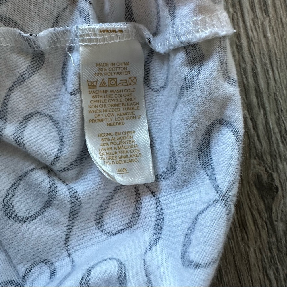 kate spade Black & White Bow-Print Nightshirt - Picture 8 of 11
